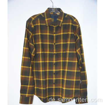 Flanell Plaid Frühling Herbst Casual Langarmhemden